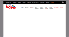 Desktop Screenshot of parkerparty.com